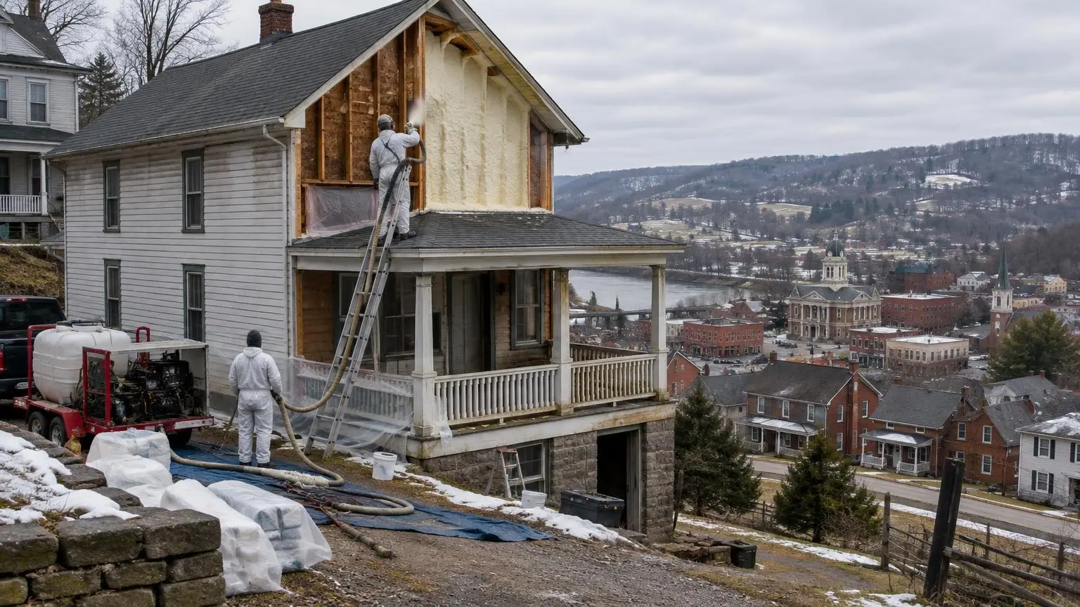 Spray Foam Insulation in New Philadelphia, OH